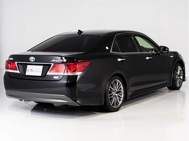 クラウンハイブリッド アスリートG (禁煙車)(黒本革シート)(オプション18インチアルミ)(フルエアロ)アダプティブハイビーム Bluetooth対応 レギュラーガソリン仕様 エアシート シートヒーター シートメモリー HDDマルチ(15枚目)