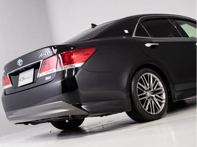 クラウンハイブリッド アスリートG (禁煙車)(黒本革シート)(オプション18インチアルミ)(フルエアロ)アダプティブハイビーム Bluetooth対応 レギュラーガソリン仕様 エアシート シートヒーター シートメモリー HDDマルチ(19枚目)