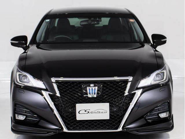 クラウンハイブリッド アスリートG 後席モニター 後期型(禁煙車)(黒本革シート)(オプション18インチアルミ)(フルエアロ)(衝突軽減ブレーキ)(踏み間違い防止機能)レーダークルーズ パーキングアシスト Bluetooth SDマルチ(15枚目)