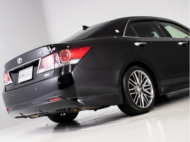 クラウンハイブリッド アスリートG 後席モニター 後期型(禁煙車)(黒本革シート)(オプション18インチアルミ)(フルエアロ)(衝突軽減ブレーキ)(踏み間違い防止機能)レーダークルーズ パーキングアシスト Bluetooth SDマルチ(23枚目)