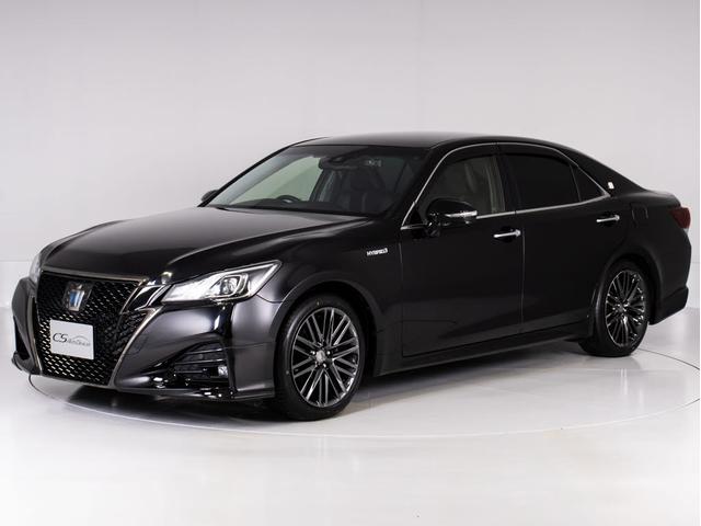 クラウンハイブリッド アスリートS J-フロンティアリミテッド 後期型(禁煙車)(ワンオーナー)(特別仕様車)(オプション18インチアルミ)(フルエアロ)(トヨタセーフティセンス)衝突軽減ブレーキ 踏み間違い防止機能 レーダークルーズ 車線逸脱抑制機能LDA(16枚目)