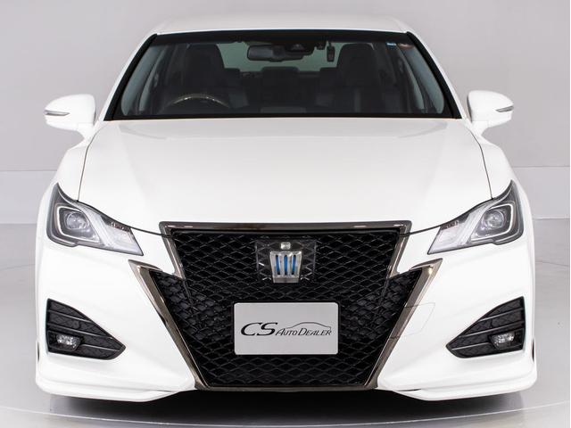 クラウンハイブリッド アスリートＳ　Ｊ－フロンティアリミテッド　後期型（特別仕様）（オプション１８インチアルミ）（フルエアロ）（セーフティセンス）（記録簿７枚）専用インテリア＆エクステリア　衝突軽減ブレーキ　踏み間違い防止機能　車線逸脱抑制ＬＤＡ　専用ハーフレザー（12枚目）