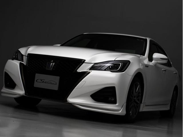 クラウンハイブリッド アスリートＳ　Ｊ－フロンティアリミテッド　後期型（特別仕様）（オプション１８インチアルミ）（フルエアロ）（セーフティセンス）（記録簿７枚）専用インテリア＆エクステリア　衝突軽減ブレーキ　踏み間違い防止機能　車線逸脱抑制ＬＤＡ　専用ハーフレザー（22枚目）