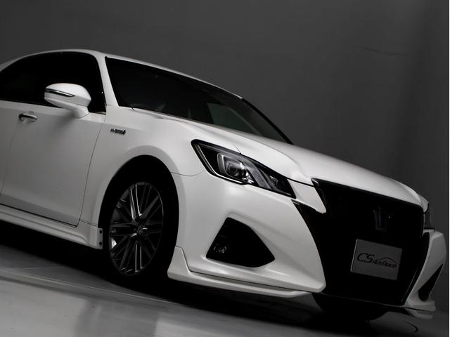 クラウンハイブリッド アスリートＳ　Ｊ－フロンティアリミテッド　後期型（特別仕様）（オプション１８インチアルミ）（フルエアロ）（セーフティセンス）（記録簿７枚）専用インテリア＆エクステリア　衝突軽減ブレーキ　踏み間違い防止機能　車線逸脱抑制ＬＤＡ　専用ハーフレザー（24枚目）