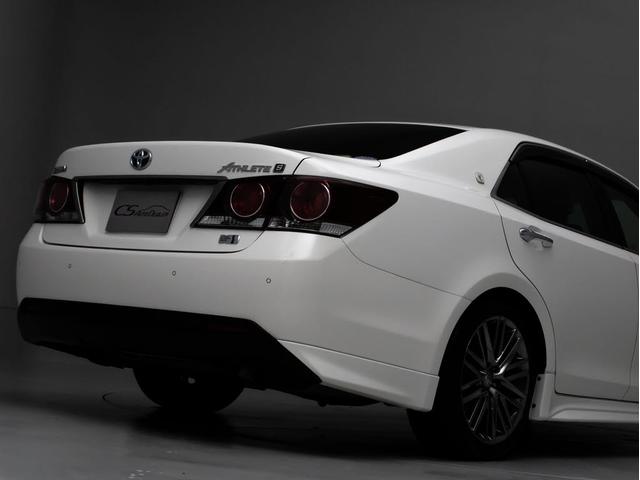 クラウンハイブリッド アスリートＳ　Ｊ－フロンティアリミテッド　後期型（特別仕様）（オプション１８インチアルミ）（フルエアロ）（セーフティセンス）（記録簿７枚）専用インテリア＆エクステリア　衝突軽減ブレーキ　踏み間違い防止機能　車線逸脱抑制ＬＤＡ　専用ハーフレザー（25枚目）