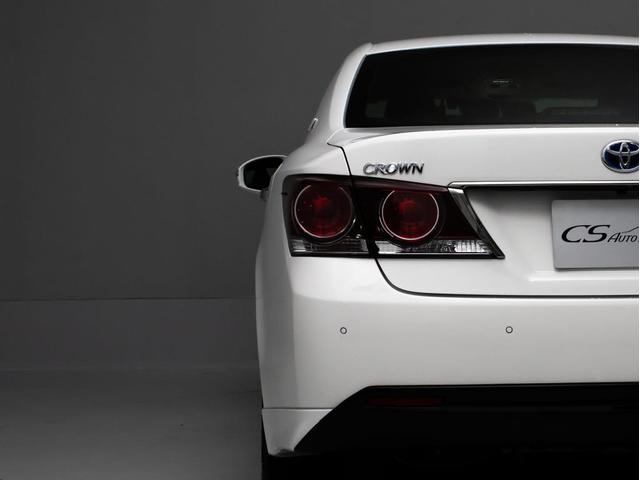 クラウンハイブリッド アスリートＳ　Ｊ－フロンティアリミテッド　後期型（特別仕様）（オプション１８インチアルミ）（フルエアロ）（セーフティセンス）（記録簿７枚）専用インテリア＆エクステリア　衝突軽減ブレーキ　踏み間違い防止機能　車線逸脱抑制ＬＤＡ　専用ハーフレザー（27枚目）