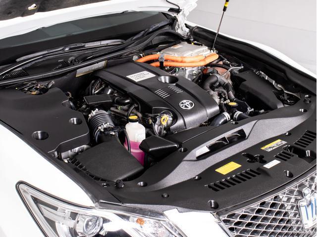 クラウンハイブリッド アスリートＳ　（禁煙車）（黒本革シート）（フルエアロ）（オプション１８インチアルミ）エアシート　シートヒーター　Ｂｌｕｔｏｏｔｈ対応　レギュラーガソリン仕様　ステアリングヒーター　ＨＤＤマルチ　カラーバックカメラ（25枚目）