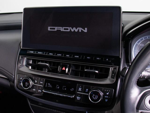 クラウンハイブリッド ＲＳアドバンス　後期型（サンルーフ）（リヤコンフォートＰＫＧ）（モデリスタ１９インチＡＷ）（黒本革シート）（フルエアロ）（パノラミックビューモニター）セーフティセンス　シーケンシャルウィンカー　デジタルインナーミラー（6枚目）