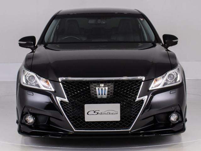 クラウンハイブリッド アスリートG (禁煙車)(黒本革シート)(オプション18インチアルミ)(フルエアロ)(衝突軽減ブレーキ)(踏み間違い防止機能)レーダークルーズ アダプティブハイビーム シートメモリー Bluetooth対応(12枚目)