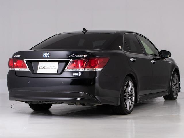 クラウンハイブリッド アスリートG (禁煙車)(黒本革シート)(オプション18インチアルミ)(フルエアロ)(衝突軽減ブレーキ)(踏み間違い防止機能)レーダークルーズ アダプティブハイビーム シートメモリー Bluetooth対応(16枚目)