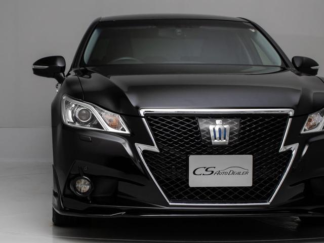 クラウンハイブリッド アスリートG (禁煙車)(黒本革シート)(オプション18インチアルミ)(フルエアロ)(衝突軽減ブレーキ)(踏み間違い防止機能)レーダークルーズ アダプティブハイビーム シートメモリー Bluetooth対応(24枚目)