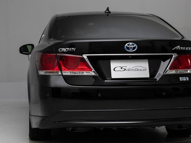 クラウンハイブリッド アスリートG (禁煙車)(黒本革シート)(オプション18インチアルミ)(フルエアロ)(衝突軽減ブレーキ)(踏み間違い防止機能)レーダークルーズ アダプティブハイビーム シートメモリー Bluetooth対応(25枚目)