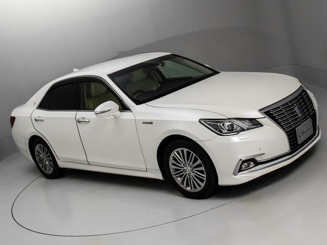 クラウンハイブリッド ロイヤルサルーンG 後期型(禁煙車)(オプション17インチアルミ)(衝突軽減ブレーキ)(踏み間違い防止機能)レーダークルーズ イージークローザー 後席VIP シートメモリー アダプティブハイビーム Bluetooth対応(28枚目)