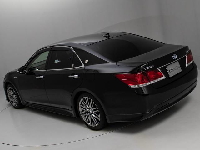 クラウンハイブリッド アスリートG (ワンオーナー)(黒本革シート)(オプション18インチアルミ)(フルエアロ)アダプティブハイビーム Bluetooth対応 レギュラーガソリン仕様 エアシート&シートヒーター シートメモリー HDD(25枚目)