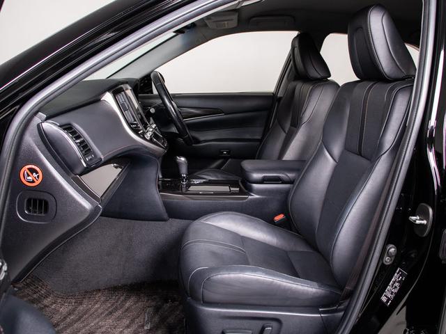 クラウンハイブリッド アスリートG (ワンオーナー)(黒本革シート)(オプション18インチアルミ)(フルエアロ)アダプティブハイビーム Bluetooth対応 レギュラーガソリン仕様 エアシート&シートヒーター シートメモリー HDD(33枚目)