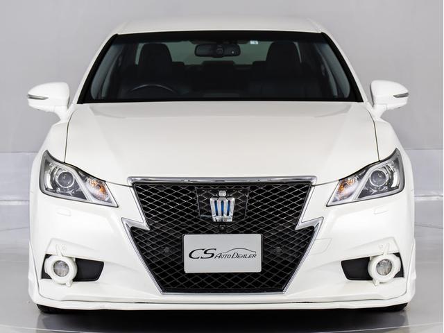 クラウンハイブリッド アスリートＧ　（禁煙車）（プレミアムサウンド）（黒本革シート）（オプション１８インチアルミ）（フルエアロ）（パノラミックビュー）（衝突軽減ブレーキ）（踏み間違い防止機能）レーダークルーズ　アダプティブハイビーム（15枚目）