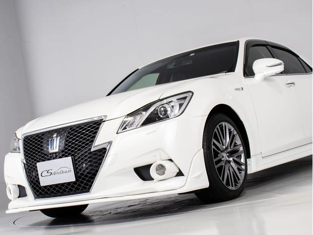 クラウンハイブリッド アスリートＧ　（禁煙車）（プレミアムサウンド）（黒本革シート）（オプション１８インチアルミ）（フルエアロ）（パノラミックビュー）（衝突軽減ブレーキ）（踏み間違い防止機能）レーダークルーズ　アダプティブハイビーム（22枚目）