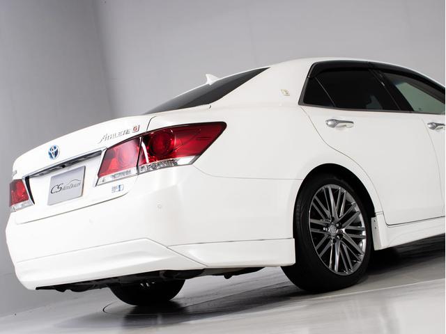 クラウンハイブリッド アスリートＧ　（禁煙車）（プレミアムサウンド）（黒本革シート）（オプション１８インチアルミ）（フルエアロ）（パノラミックビュー）（衝突軽減ブレーキ）（踏み間違い防止機能）レーダークルーズ　アダプティブハイビーム（23枚目）