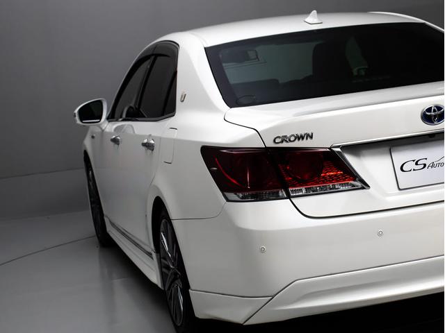 クラウンハイブリッド アスリートＧ　（禁煙車）（プレミアムサウンド）（黒本革シート）（オプション１８インチアルミ）（フルエアロ）（パノラミックビュー）（衝突軽減ブレーキ）（踏み間違い防止機能）レーダークルーズ　アダプティブハイビーム（28枚目）