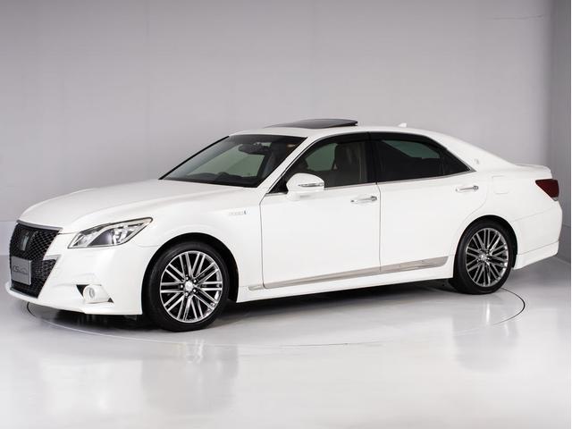 クラウンハイブリッド アスリートＧ　（サンルーフ）（禁煙）（黒革）（ＯＰ１８ＡＷ）衝突軽減／踏み間違い防止機能アドバンストパッケージ／アダプティブハイビーム／プリクラッシュ／クリアランスソナー／レギュラーガソリン仕様／黒本革シート（15枚目）