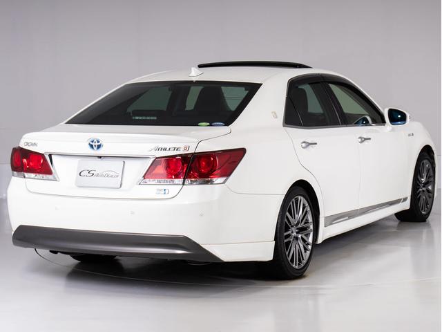 クラウンハイブリッド アスリートＧ　（サンルーフ）（禁煙）（黒革）（ＯＰ１８ＡＷ）衝突軽減／踏み間違い防止機能アドバンストパッケージ／アダプティブハイビーム／プリクラッシュ／クリアランスソナー／レギュラーガソリン仕様／黒本革シート（16枚目）