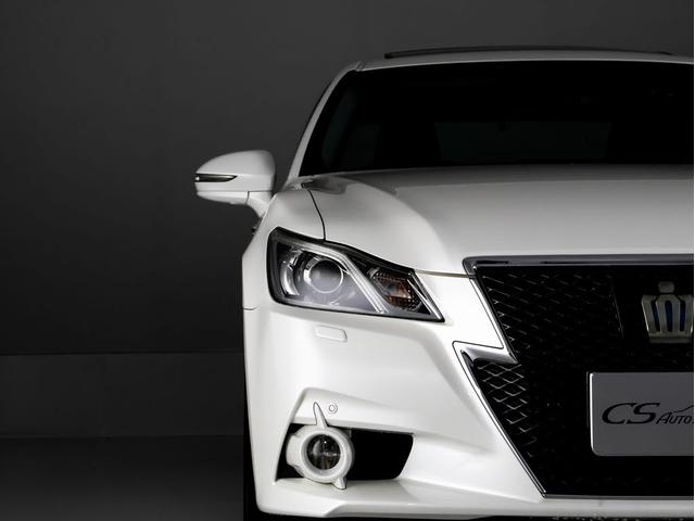 クラウンハイブリッド アスリートＧ　（サンルーフ）（禁煙）（黒革）（ＯＰ１８ＡＷ）衝突軽減／踏み間違い防止機能アドバンストパッケージ／アダプティブハイビーム／プリクラッシュ／クリアランスソナー／レギュラーガソリン仕様／黒本革シート（23枚目）