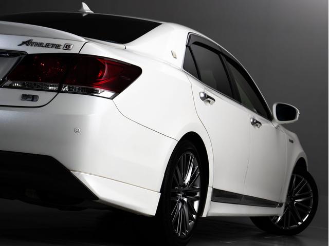 クラウンハイブリッド アスリートＧ　（サンルーフ）（禁煙）（黒革）（ＯＰ１８ＡＷ）衝突軽減／踏み間違い防止機能アドバンストパッケージ／アダプティブハイビーム／プリクラッシュ／クリアランスソナー／レギュラーガソリン仕様／黒本革シート（25枚目）