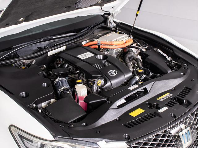 クラウンハイブリッド アスリートＧ　（サンルーフ）（禁煙）（黒革）（ＯＰ１８ＡＷ）衝突軽減／踏み間違い防止機能アドバンストパッケージ／アダプティブハイビーム／プリクラッシュ／クリアランスソナー／レギュラーガソリン仕様／黒本革シート（27枚目）