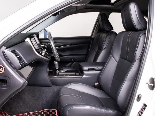 クラウンハイブリッド アスリートＧ　（サンルーフ）（禁煙）（黒革）（ＯＰ１８ＡＷ）衝突軽減／踏み間違い防止機能アドバンストパッケージ／アダプティブハイビーム／プリクラッシュ／クリアランスソナー／レギュラーガソリン仕様／黒本革シート（34枚目）