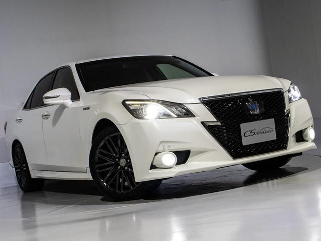 クラウンハイブリッド アスリートＳ　ブラックスタイル　後席モニター（黒本革シート）（スパッタリング１８ＡＷ）（パノラミックビューモニター）（衝突軽減ブレーキ）（踏み間違い防止機能）レーダークルーズ　特別仕様　Ｂｌｕｅｔｏｏｔｈ　レギュラーガソリン仕様（20枚目）