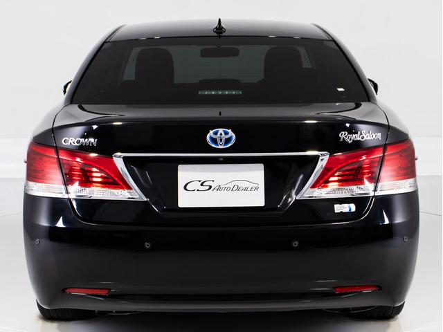 クラウンハイブリッド ロイヤルサルーン　（禁煙車）（黒本革シート）（衝突軽減ブレーキ）（踏み間違い防止機能）レーダークルーズ　アドバンストＰＫＧ　プリクラッシュ　クリアランスソナー　Ｂｌｕｅｔｏｏｔｈ　レギュラーガソリン仕様　記録簿１０枚（15枚目）