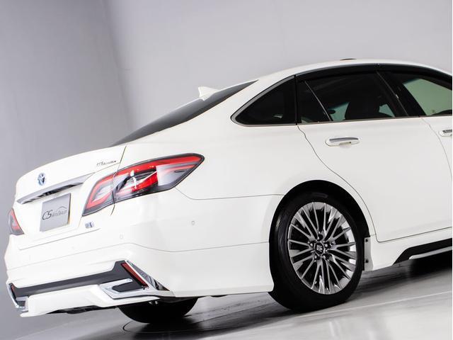 クラウンハイブリッド G-エグゼクティブ (禁煙車)(モデリスタエアロ)(サンルーフ)(黒本革シート)(パノラミックビューモニター)デジタルインナーミラー セーフティPKG+ 衝突軽減 踏み間違い防止 車線逸脱抑制LTA パーキングアシスト(25枚目)
