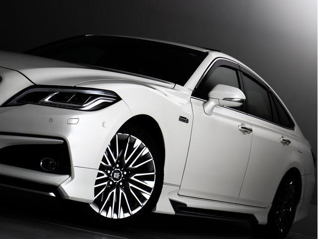 クラウンハイブリッド G-エグゼクティブ (禁煙車)(モデリスタエアロ)(サンルーフ)(黒本革シート)(パノラミックビューモニター)デジタルインナーミラー セーフティPKG+ 衝突軽減 踏み間違い防止 車線逸脱抑制LTA パーキングアシスト(27枚目)