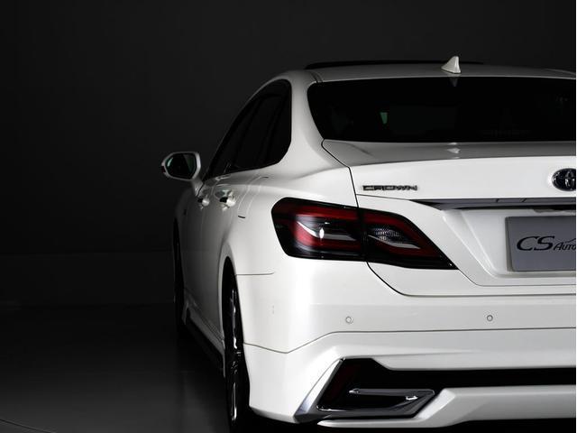 クラウンハイブリッド G-エグゼクティブ (禁煙車)(モデリスタエアロ)(サンルーフ)(黒本革シート)(パノラミックビューモニター)デジタルインナーミラー セーフティPKG+ 衝突軽減 踏み間違い防止 車線逸脱抑制LTA パーキングアシスト(30枚目)