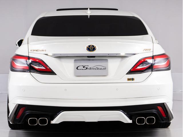 クラウンハイブリッド RSアドバンス (サンルーフ)(モデリスタフルエアロ&マフラー)(黒本革シート)(パノラミックビューモニター)(セーフティパッケージプラス)衝突軽減ブレーキ 踏み間違い防止機能 車線逸脱抑制LTA シーケンシャル(17枚目)