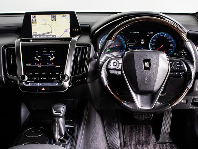 クラウンハイブリッド RSアドバンス (サンルーフ)(モデリスタフルエアロ&マフラー)(黒本革シート)(パノラミックビューモニター)(セーフティパッケージプラス)衝突軽減ブレーキ 踏み間違い防止機能 車線逸脱抑制LTA シーケンシャル(34枚目)