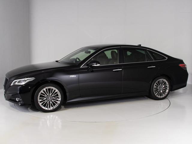 クラウンハイブリッド Ｇ－エグゼクティブ　後期／黒革／プレミアムサウンド／３６０度カメラ／ＨＵＤ／ＢＳＭ／パノラミックビューモニター／後席ＶＩＰ／シートエアコン／シートヒーター／パーキングアシスト／車線逸脱防止／衝突軽減ブレーキ（12枚目）