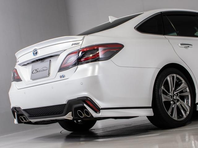 クラウンハイブリッド ＲＳアドバンス　禁煙／法人ワンオーナー／黒革／ＴＲＤエアロ／ＨＵＤ／パノラミックビューモニター／デジタルインナーミラー／セーフティセンス／プリクラッシュセーフティー／レーダークルーズ／レーントレーシングアシスト（25枚目）