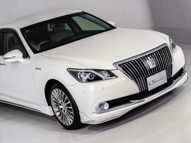 クラウンマジェスタ Ｆバージョン　Ｊ－フロンティア　後期型（禁煙車）（特別仕様車）（オプション１８インチアルミ）（専用コンビレザーシート）（フルエアロ）トヨタセーフティセンス　衝突軽減ブレーキ　踏み間違い防止機能　レーダークルーズ　車線逸脱抑制ＬＤＡ（5枚目）