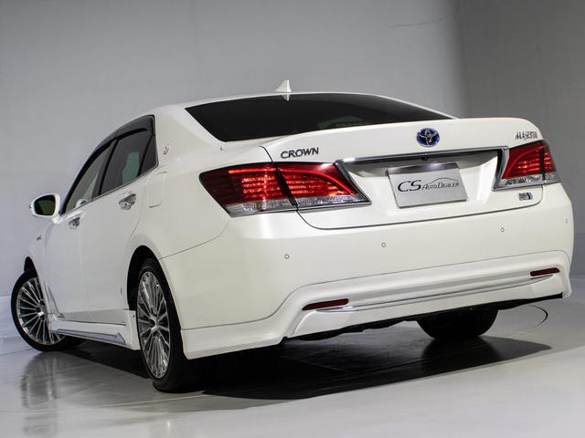 クラウンマジェスタ Ｆバージョン　Ｊ－フロンティア　後期型（禁煙車）（特別仕様車）（オプション１８インチアルミ）（専用コンビレザーシート）（フルエアロ）トヨタセーフティセンス　衝突軽減ブレーキ　踏み間違い防止機能　レーダークルーズ　車線逸脱抑制ＬＤＡ（20枚目）