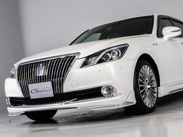 クラウンマジェスタ Ｆバージョン　Ｊ－フロンティア　後期型（禁煙車）（特別仕様車）（オプション１８インチアルミ）（専用コンビレザーシート）（フルエアロ）トヨタセーフティセンス　衝突軽減ブレーキ　踏み間違い防止機能　レーダークルーズ　車線逸脱抑制ＬＤＡ（21枚目）