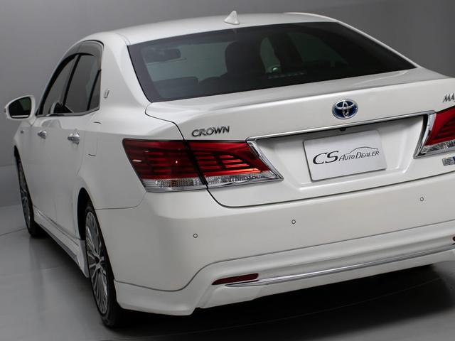 クラウンマジェスタ Ｆバージョン　Ｊ－フロンティア　後期型（禁煙車）（特別仕様車）（オプション１８インチアルミ）（専用コンビレザーシート）（フルエアロ）トヨタセーフティセンス　衝突軽減ブレーキ　踏み間違い防止機能　レーダークルーズ　車線逸脱抑制ＬＤＡ（27枚目）