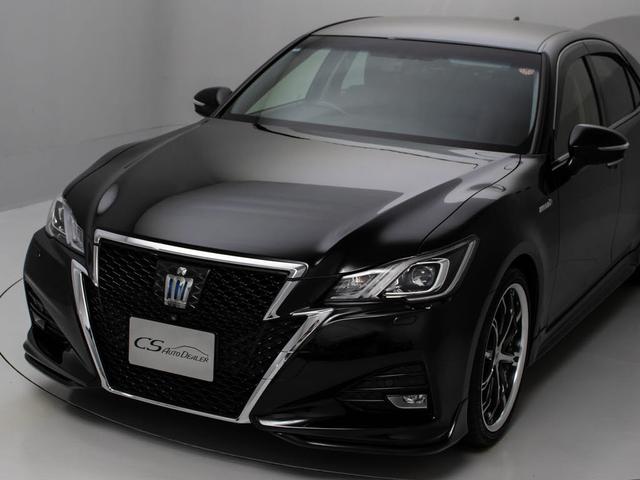 クラウンハイブリッド アスリートG 後期型(禁煙車)(黒本革シート)(パノラミックビューモニター)(20インチアルミ)(フルエアロ)(衝突軽減ブレーキ)(踏み間違い防止機能)レーダークルーズ アダプティブハイビーム Bluetooth(29枚目)
