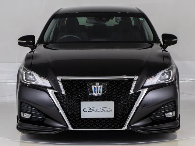 クラウンハイブリッド アスリートS 後期型(ワンオーナー)(黒本革シート)(フルエアロ)(セーフティセンス)衝突軽減ブレーキ 踏み間違い防止機能 車線逸脱抑制LDA オートマチックハイビーム Bluetooth対応 パーキングアシスト(10枚目)