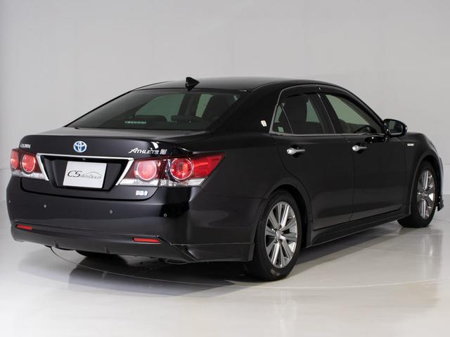 クラウンハイブリッド アスリートS 後期型(ワンオーナー)(黒本革シート)(フルエアロ)(セーフティセンス)衝突軽減ブレーキ 踏み間違い防止機能 車線逸脱抑制LDA オートマチックハイビーム Bluetooth対応 パーキングアシスト(14枚目)