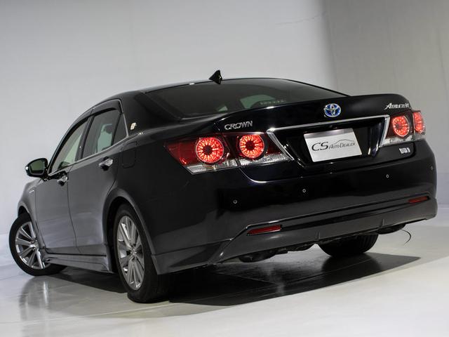 クラウンハイブリッド アスリートS 後期型(ワンオーナー)(黒本革シート)(フルエアロ)(セーフティセンス)衝突軽減ブレーキ 踏み間違い防止機能 車線逸脱抑制LDA オートマチックハイビーム Bluetooth対応 パーキングアシスト(16枚目)