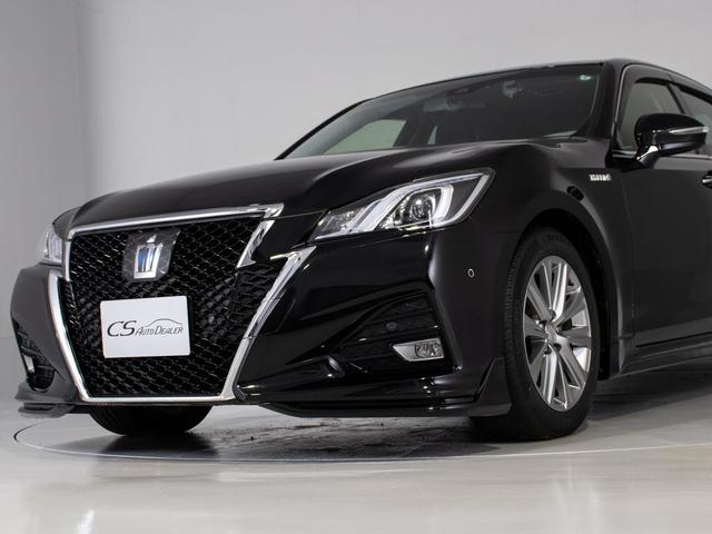 クラウンハイブリッド アスリートS 後期型(ワンオーナー)(黒本革シート)(フルエアロ)(セーフティセンス)衝突軽減ブレーキ 踏み間違い防止機能 車線逸脱抑制LDA オートマチックハイビーム Bluetooth対応 パーキングアシスト(17枚目)