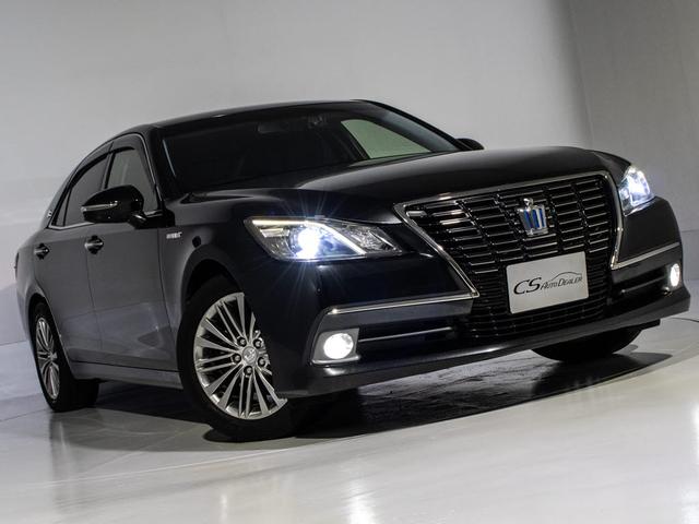 クラウンハイブリッド ロイヤルサルーン ブラックスタイル (特別仕様車)(純正17インチアルミホイール)(リヤコンフォートパッケージ)専用インテリア&エクステリア Bluetooth対応 レギュラーガソリン仕様 シートヒーター HDDマルチ バックカメラ(15枚目)