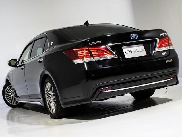 クラウンマジェスタ Fバージョン J-フロンティア 後期型(特別仕様車)(専用コンビレザーシート)(フルエアロ)(セーフティセンス)(衝突軽減ブレーキ)(踏み間違い防止機能)(車線逸脱抑制LDA) BSM レーダークルーズ イージークローザー(17枚目)