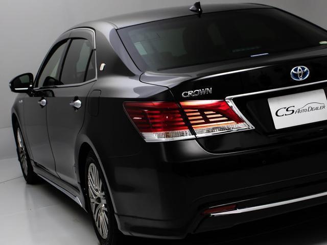 クラウンマジェスタ Fバージョン J-フロンティア 後期型(特別仕様車)(専用コンビレザーシート)(フルエアロ)(セーフティセンス)(衝突軽減ブレーキ)(踏み間違い防止機能)(車線逸脱抑制LDA) BSM レーダークルーズ イージークローザー(25枚目)